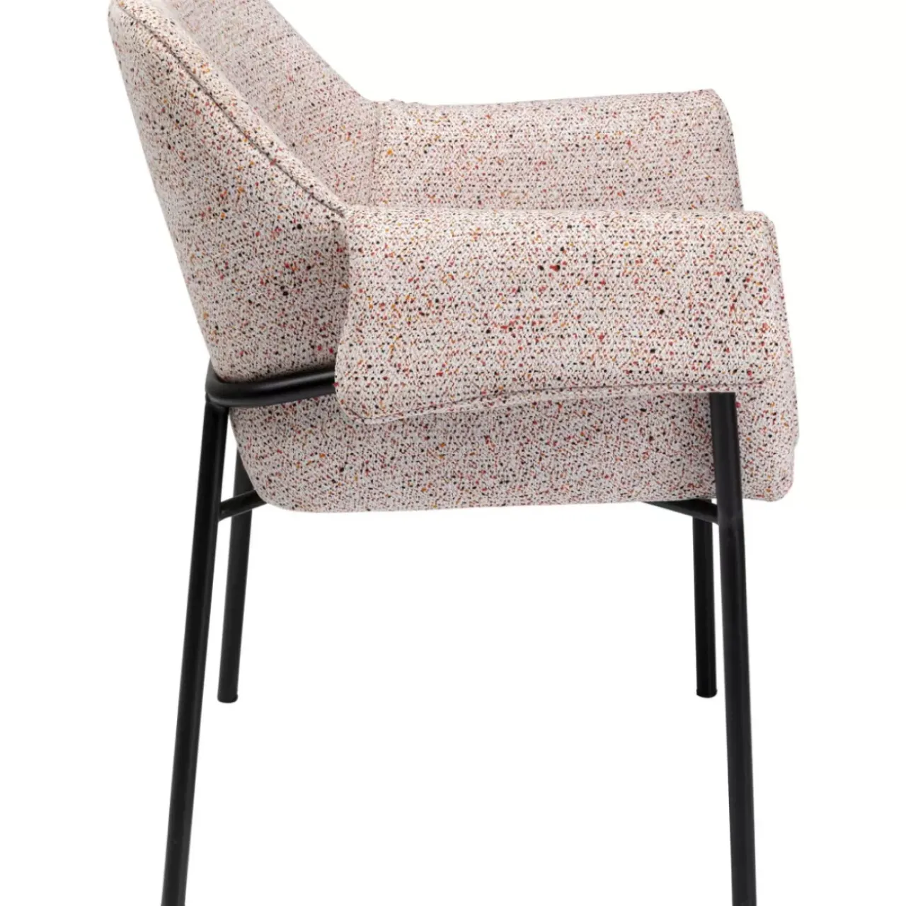 Stühle-KARE Design Armlehnstuhl Bess Beige Flitter