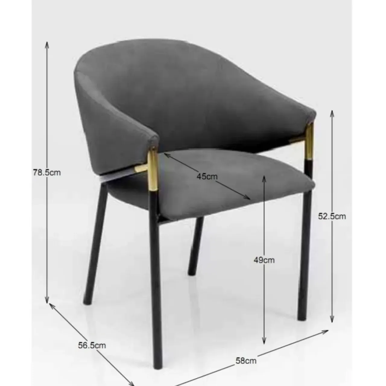 Stühle-KARE Design Armlehnstuhl Boulevard