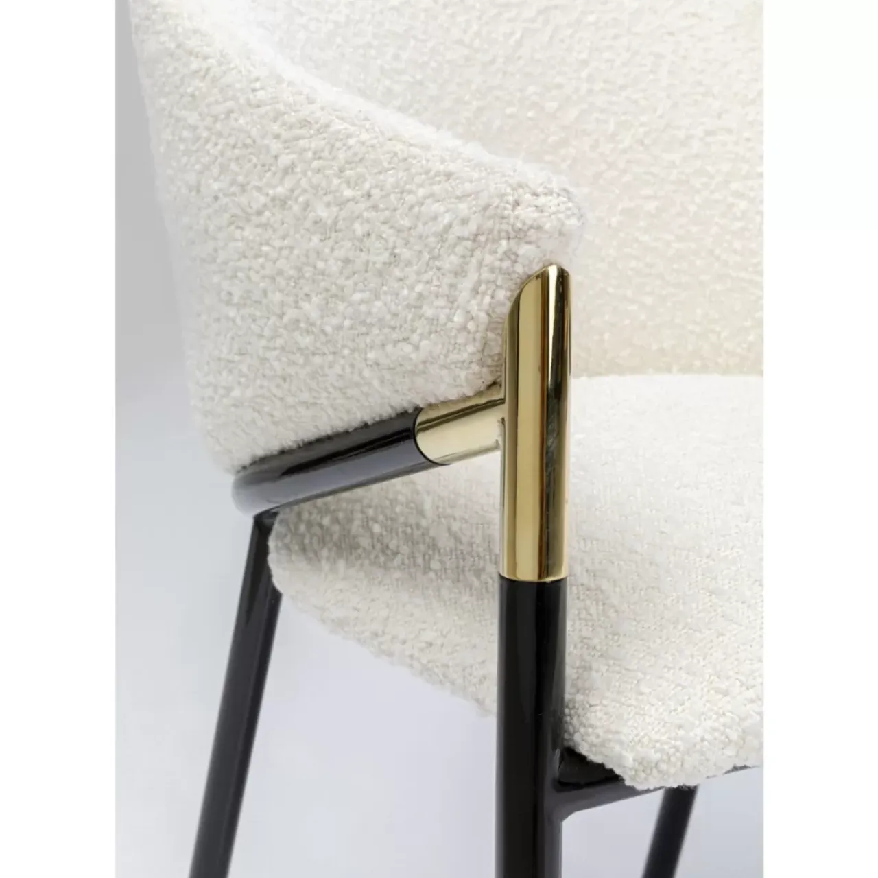 Stühle-KARE Design Armlehnstuhl Boulevard Weis