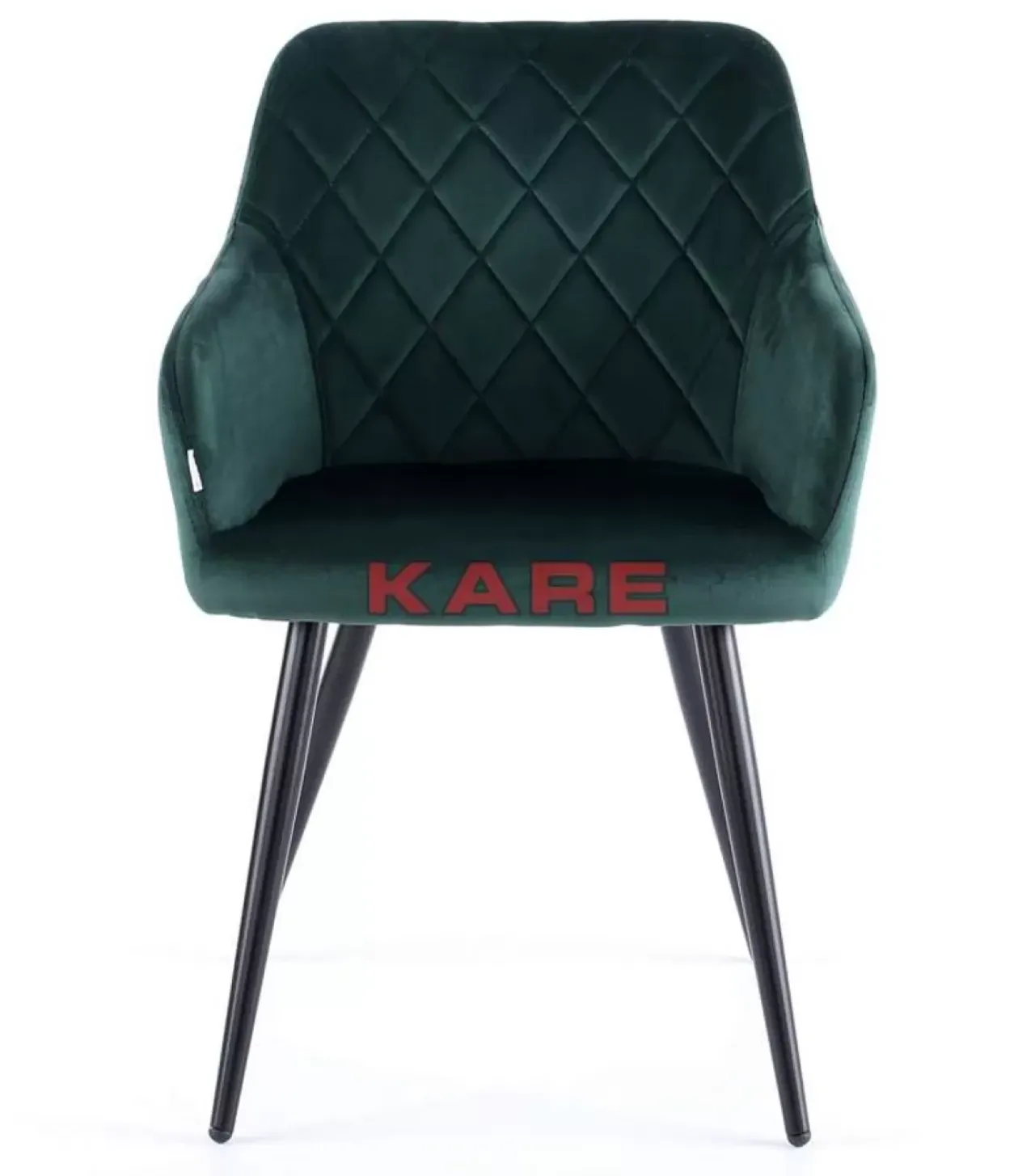 Stühle-KARE Design Armlehnstuhl Bretagne Grun