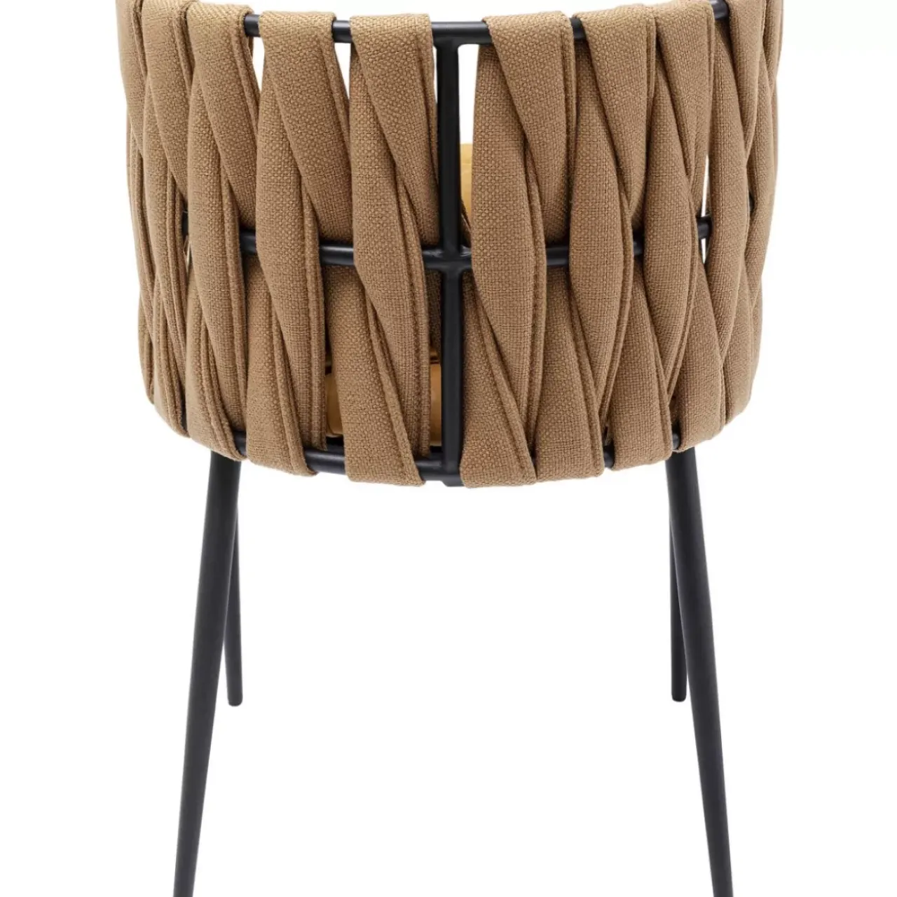 Stühle-KARE Design Armlehnstuhl Cheerio Gelb Inkl. Kissen