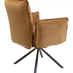 Stühle-KARE Design Armlehnstuhl Chelsea Braun