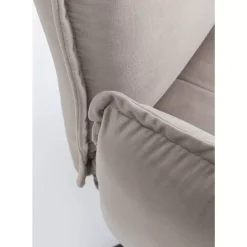 Stühle-KARE Design Armlehnstuhl Chelsea Grau