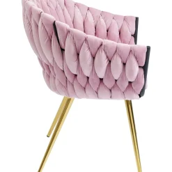 Stühle-KARE Design Armlehnstuhl Knot Rose
