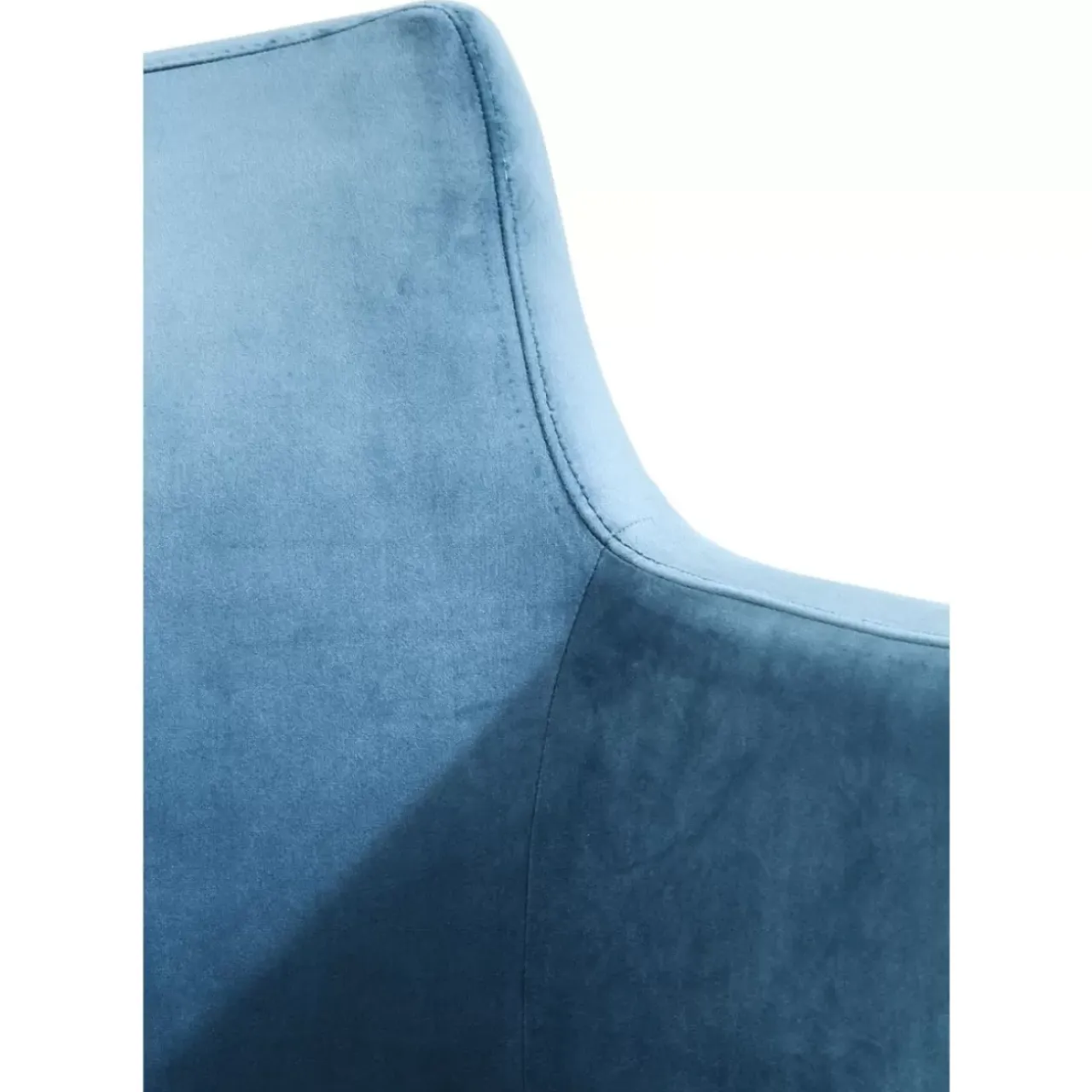 Stühle-KARE Design Armlehnstuhl Mode Velvet Petrol