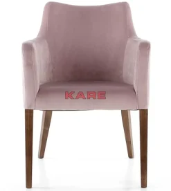Stühle-KARE Design Armlehnstuhl Mode Velvet Rose