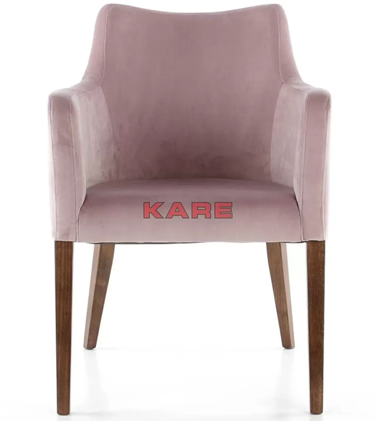 Stühle-KARE Design Armlehnstuhl Mode Velvet Rose