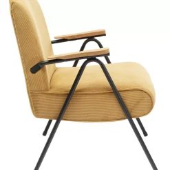 Sessel-KARE Design Armlehnstuhl Ryan Gelb