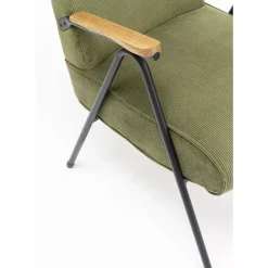 Sessel-KARE Design Armlehnstuhl Ryan Grun