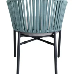Outdoormöbel-KARE Design Armlehnstuhl Santanyi Petrol
