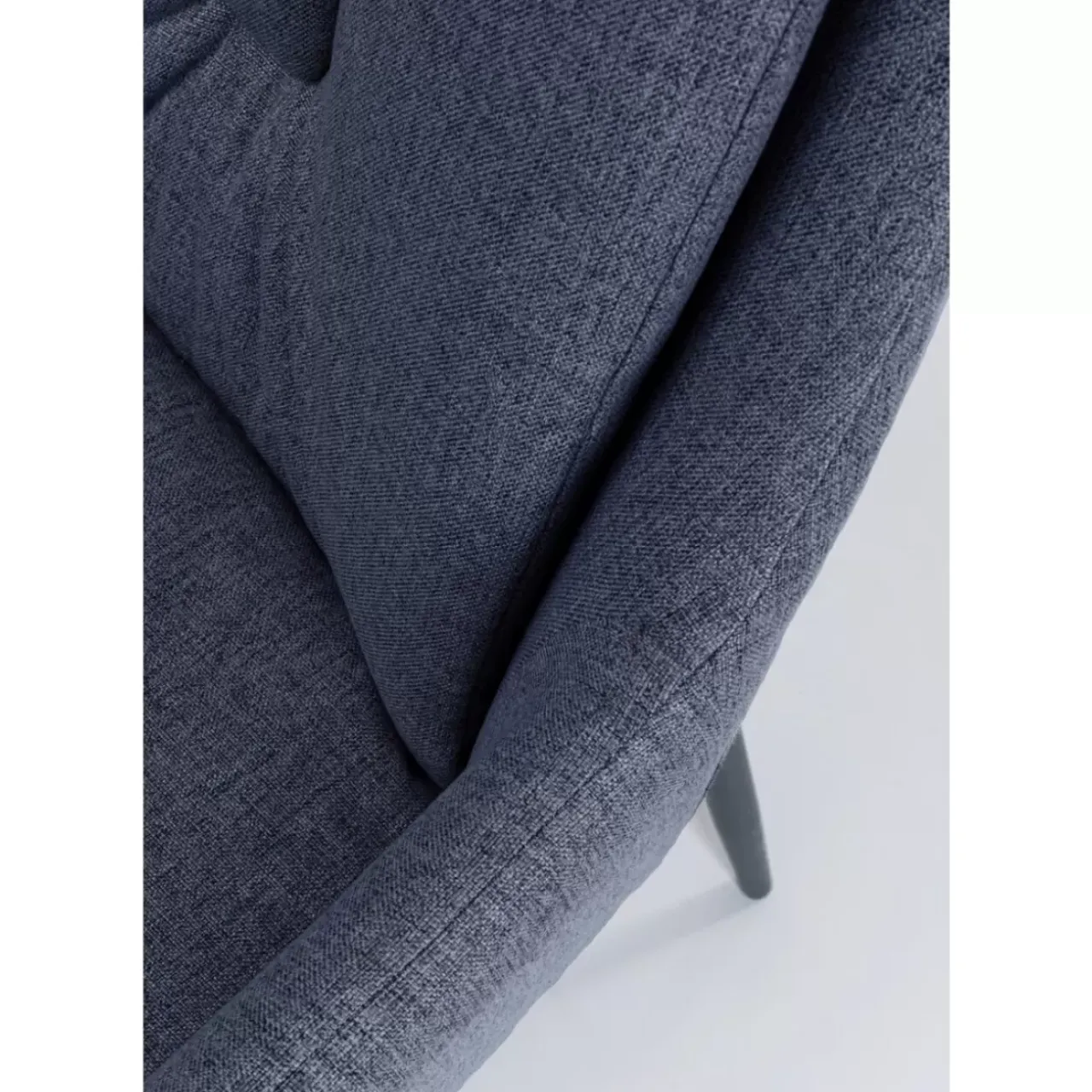 Stühle-KARE Design Armlehnstuhl Thea Dunkelgrau