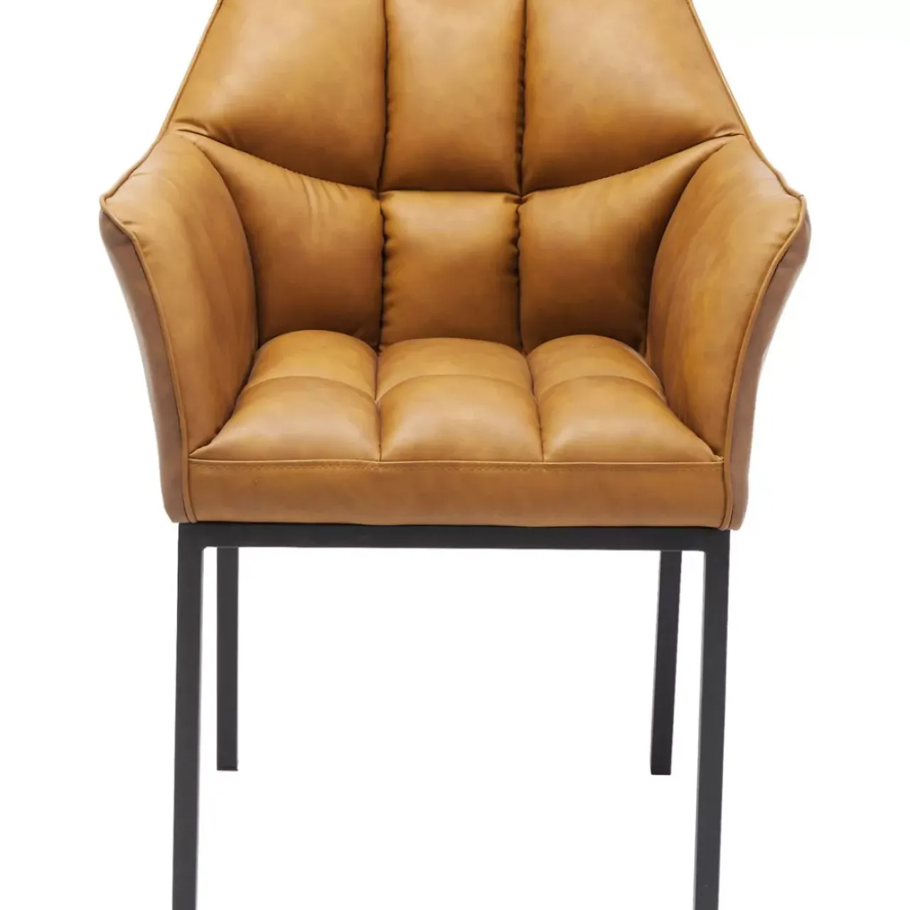 Stühle-KARE Design Armlehnstuhl Thinktank Braun