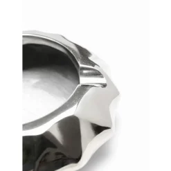 Ascher-KARE Design Aschenbecher Avantgard Silber O15Cm