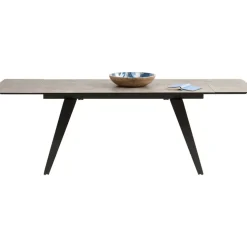 Tische-KARE Design Ausziehtisch Amsterdam Dunkel 160(40+40)X90Cm