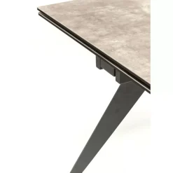 Tische-KARE Design Ausziehtisch Amsterdam Dunkel 160(40+40)X90Cm