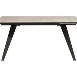Tische-KARE Design Ausziehtisch Amsterdam Dunkel 160(40+40)X90Cm