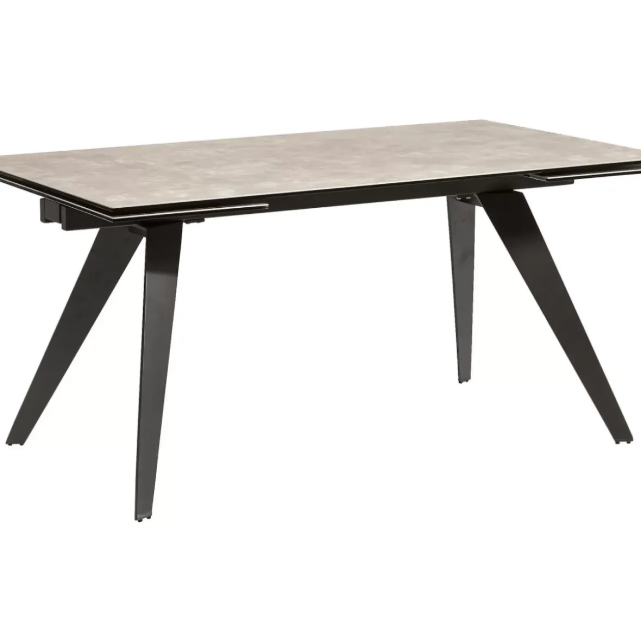 Tische-KARE Design Ausziehtisch Amsterdam Dunkel 160(40+40)X90Cm