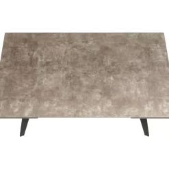 Tische-KARE Design Ausziehtisch Amsterdam Dunkel 160(40+40)X90Cm