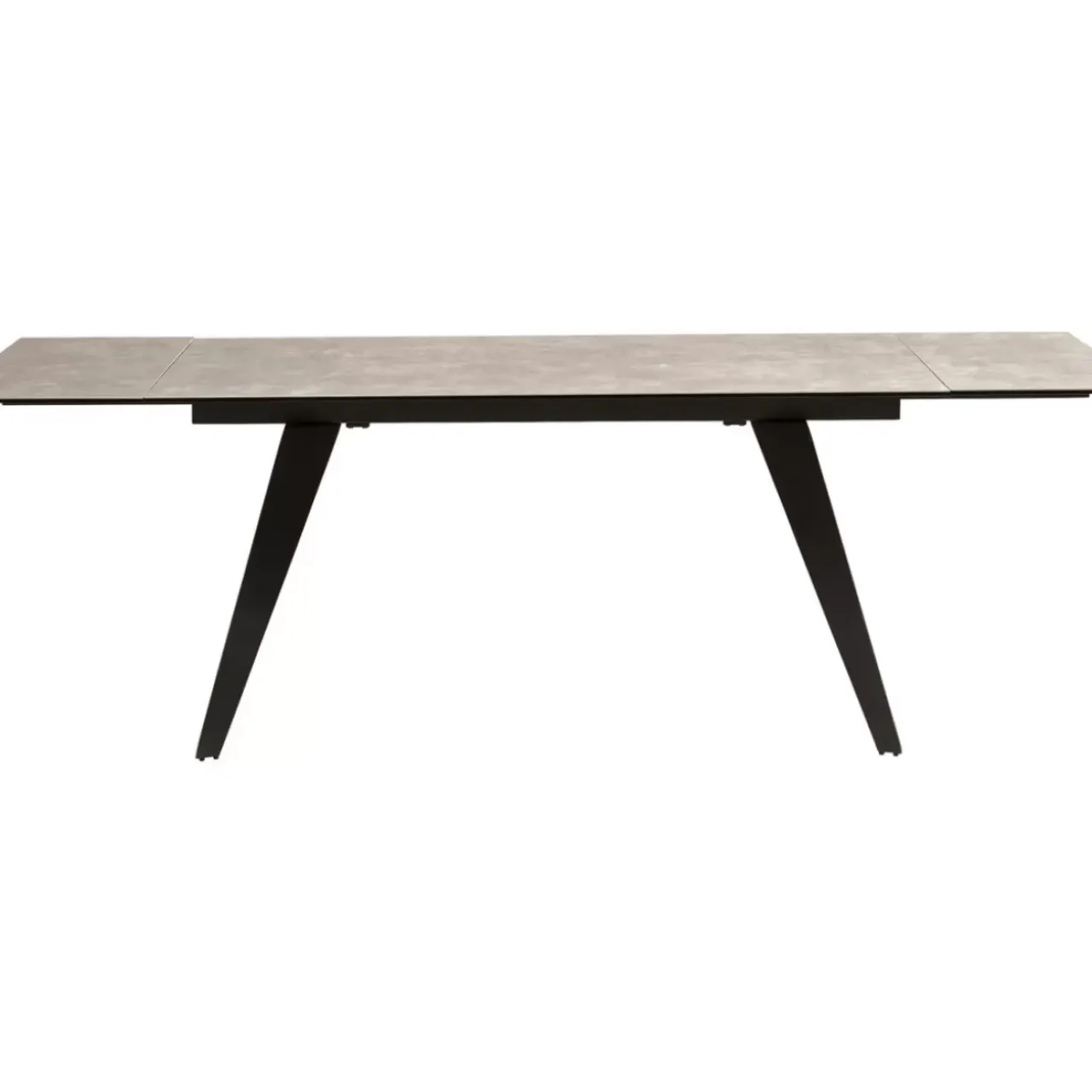 Tische-KARE Design Ausziehtisch Amsterdam Dunkel 160(40+40)X90Cm