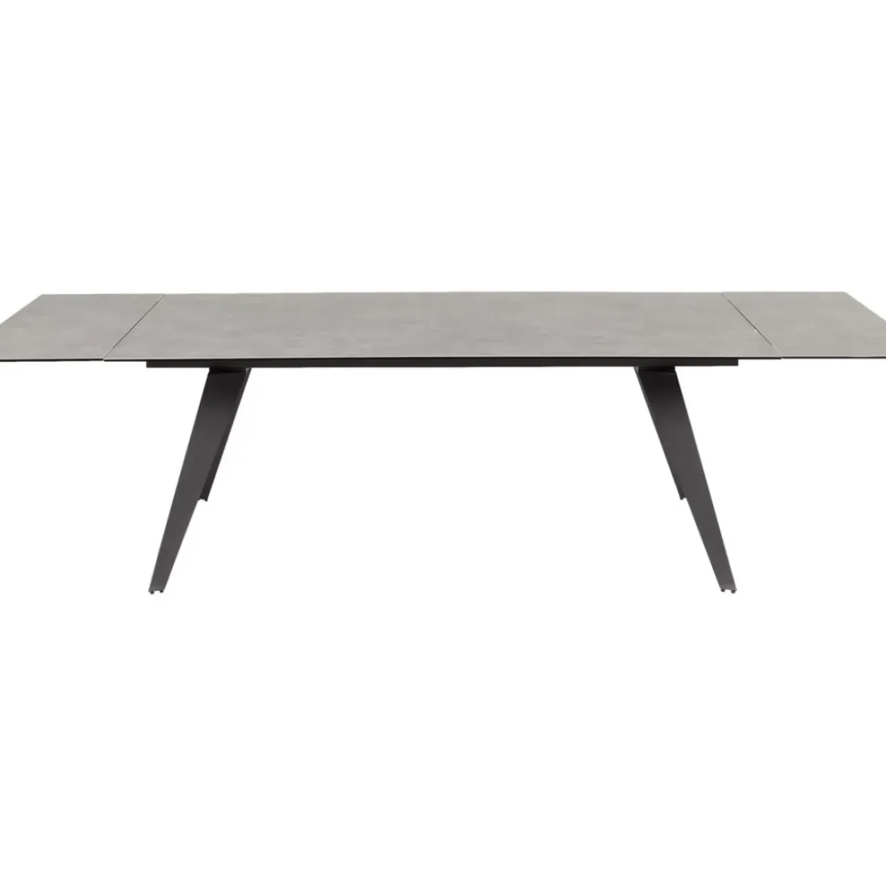 Tische-KARE Design Ausziehtisch Amsterdam Dunkel 200(45+45)X100Cm