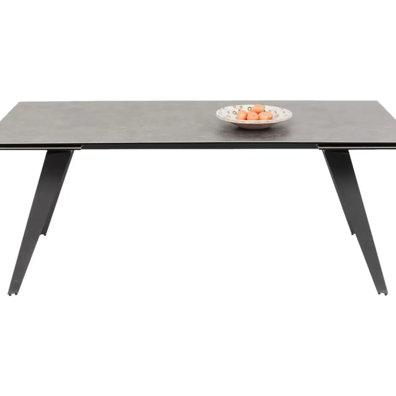 Tische-KARE Design Ausziehtisch Amsterdam Dunkel 200(45+45)X100Cm