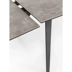 Tische-KARE Design Ausziehtisch Amsterdam Dunkel 200(45+45)X100Cm