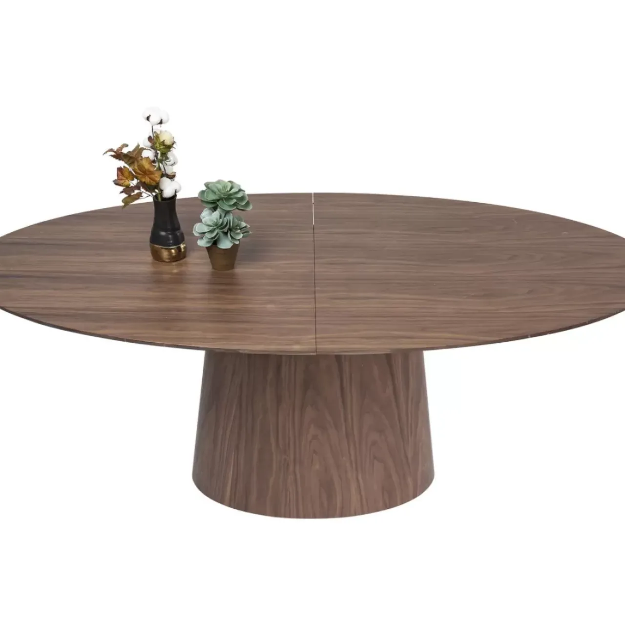 Tische-KARE Design Ausziehtisch Benvenuto Walnut 200(50)X110Cm