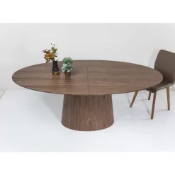 Tische-KARE Design Ausziehtisch Benvenuto Walnut 200(50)X110Cm