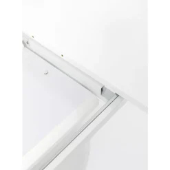 Tische-KARE Design Ausziehtisch Benvenuto Weiss 200(50)X110Cm