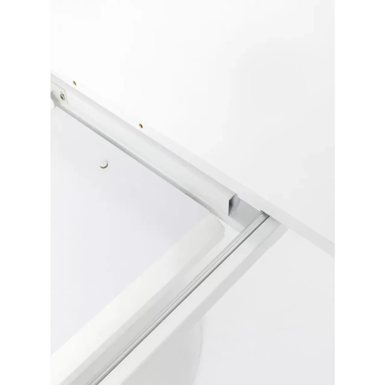 Tische-KARE Design Ausziehtisch Benvenuto Weiss 200(50)X110Cm