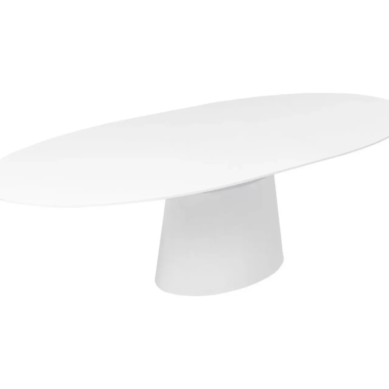 Tische-KARE Design Ausziehtisch Benvenuto Weiss 200(50)X110Cm