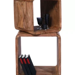 Regale-KARE Design Authentico Cuben Square (2/Set)