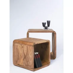 Regale-KARE Design Authentico Cuben Square (2/Set)