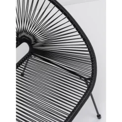 Outdoormöbel-KARE Design Bank Acapulco Schwarz