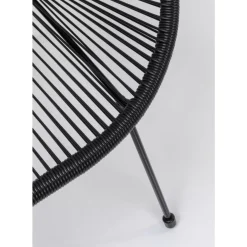 Outdoormöbel-KARE Design Bank Acapulco Schwarz