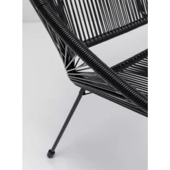 Outdoormöbel-KARE Design Bank Acapulco Schwarz