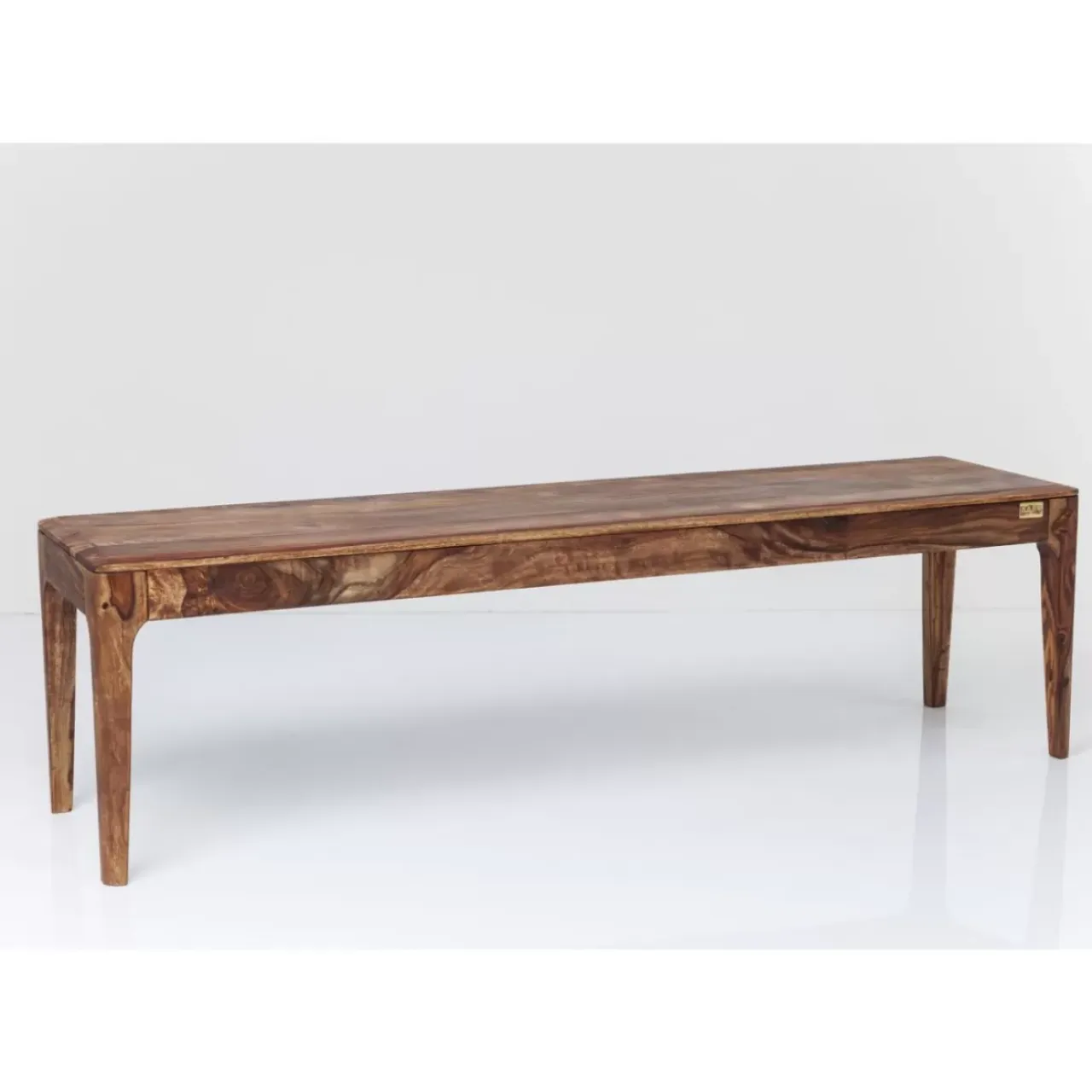 Sitzbänke-KARE Design Bank Brooklyn Nature 160Cm