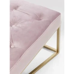 Sitzbänke-KARE Design Bank Crossover Rose Messing 150X40Cm