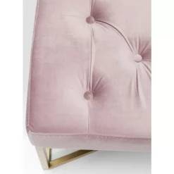Sitzbänke-KARE Design Bank Crossover Rose Messing 90X40Cm