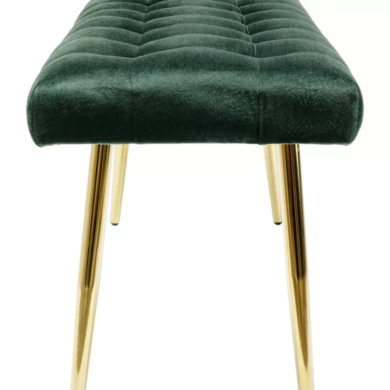 Sitzbänke-KARE Design Bank Dallas Velvet Grun 110Cm