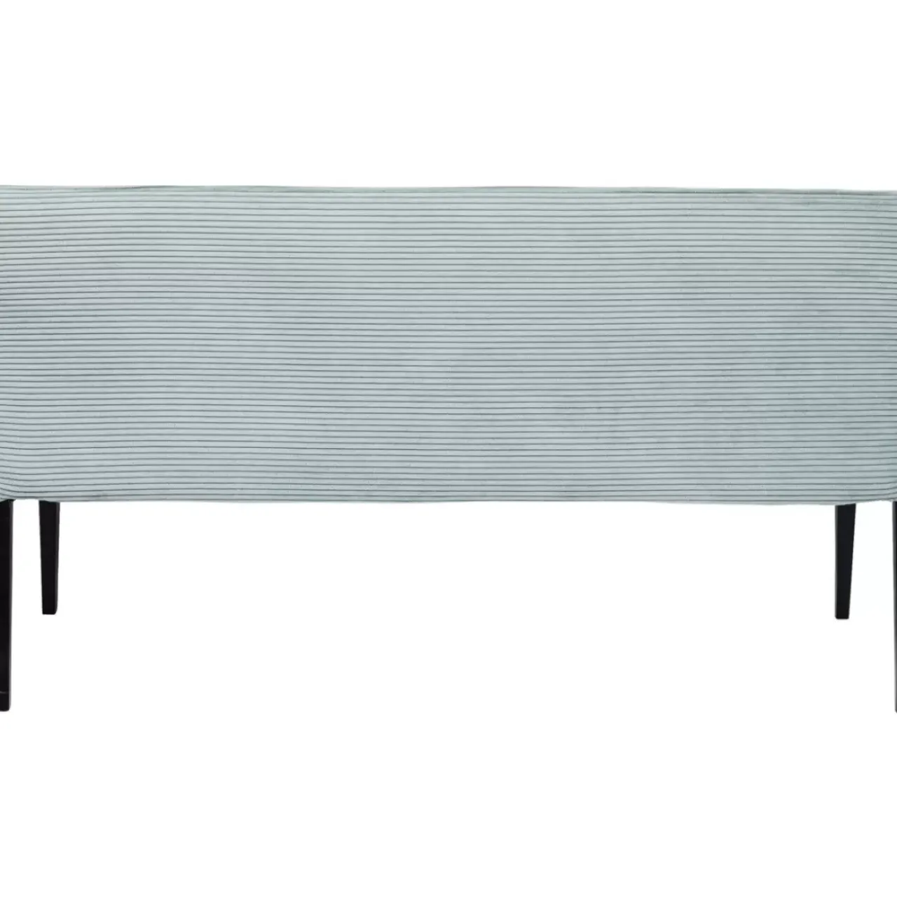 Sitzbänke-KARE Design Bank Ledro Cord Blau 165Cm