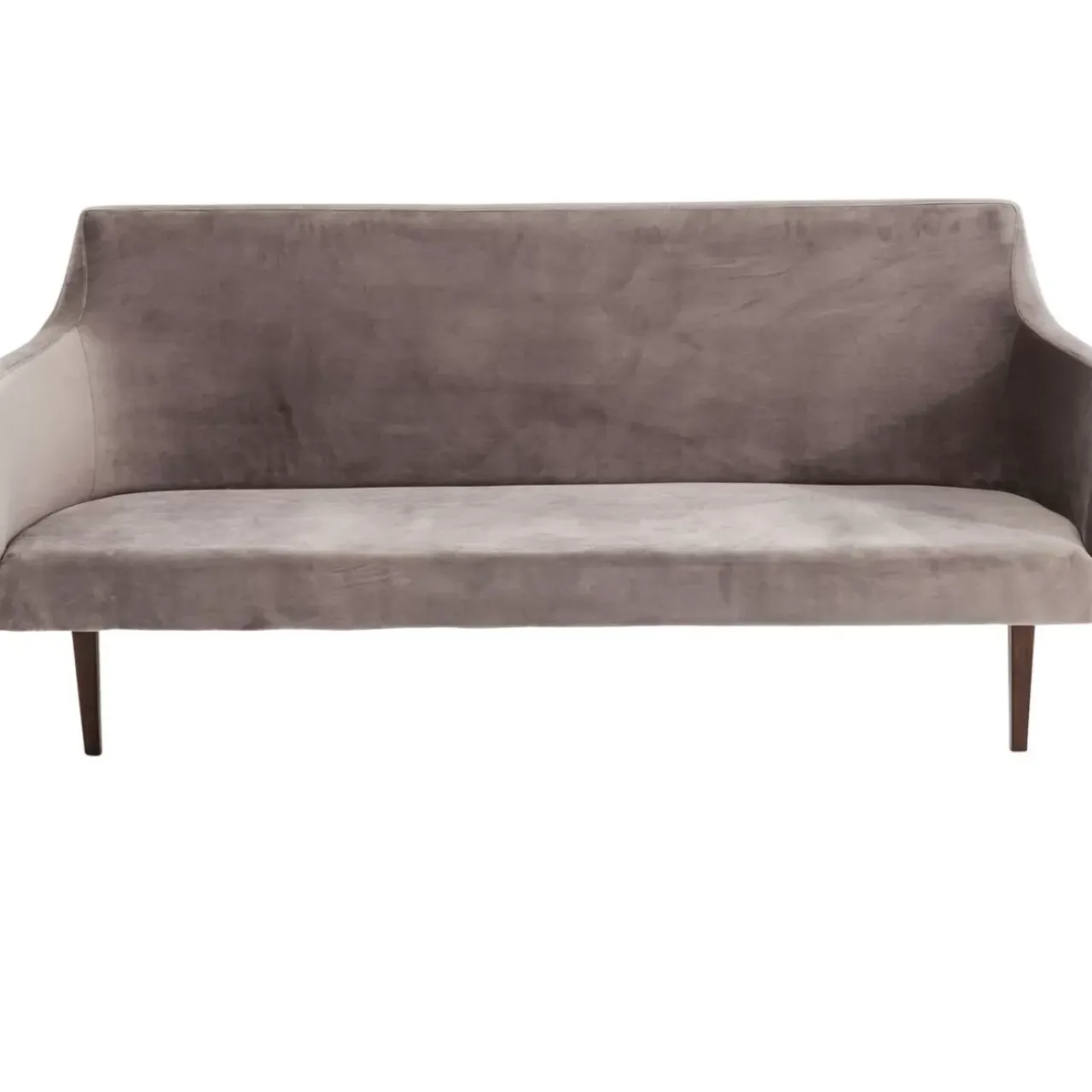 Sitzbänke-KARE Design Bank Mode Velvet Grau