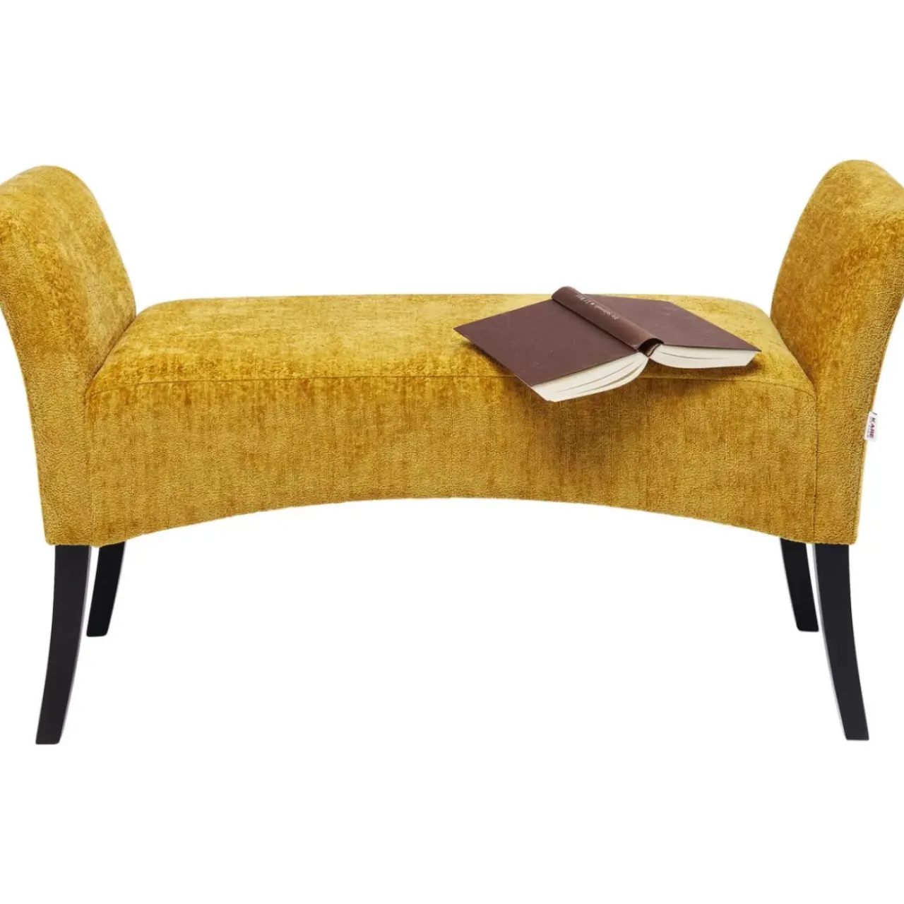Sitzbänke-KARE Design Bank Motley Hugs Gelb