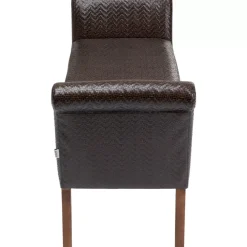 Sitzbänke-KARE Design Bank Motley Textum Braun