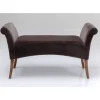 Sitzbänke-KARE Design Bank Motley Velvet Braun