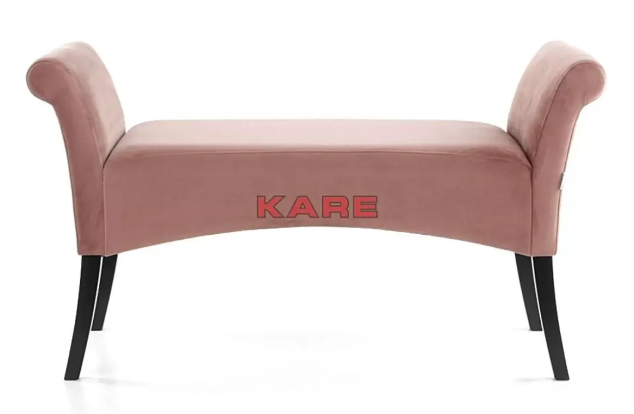 Sitzbänke-KARE Design Bank Motley Velvet Rose