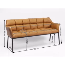 Sitzbänke-KARE Design Bank Thinktank Braun