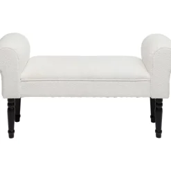 Sitzbänke-KARE Design Bank Wing Creme Schwarz