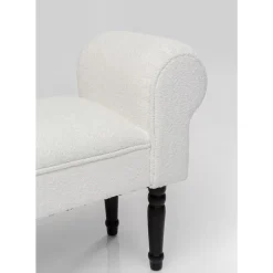Sitzbänke-KARE Design Bank Wing Creme Schwarz