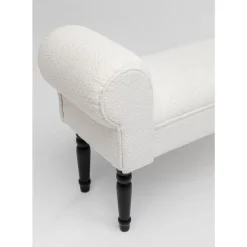 Sitzbänke-KARE Design Bank Wing Creme Schwarz